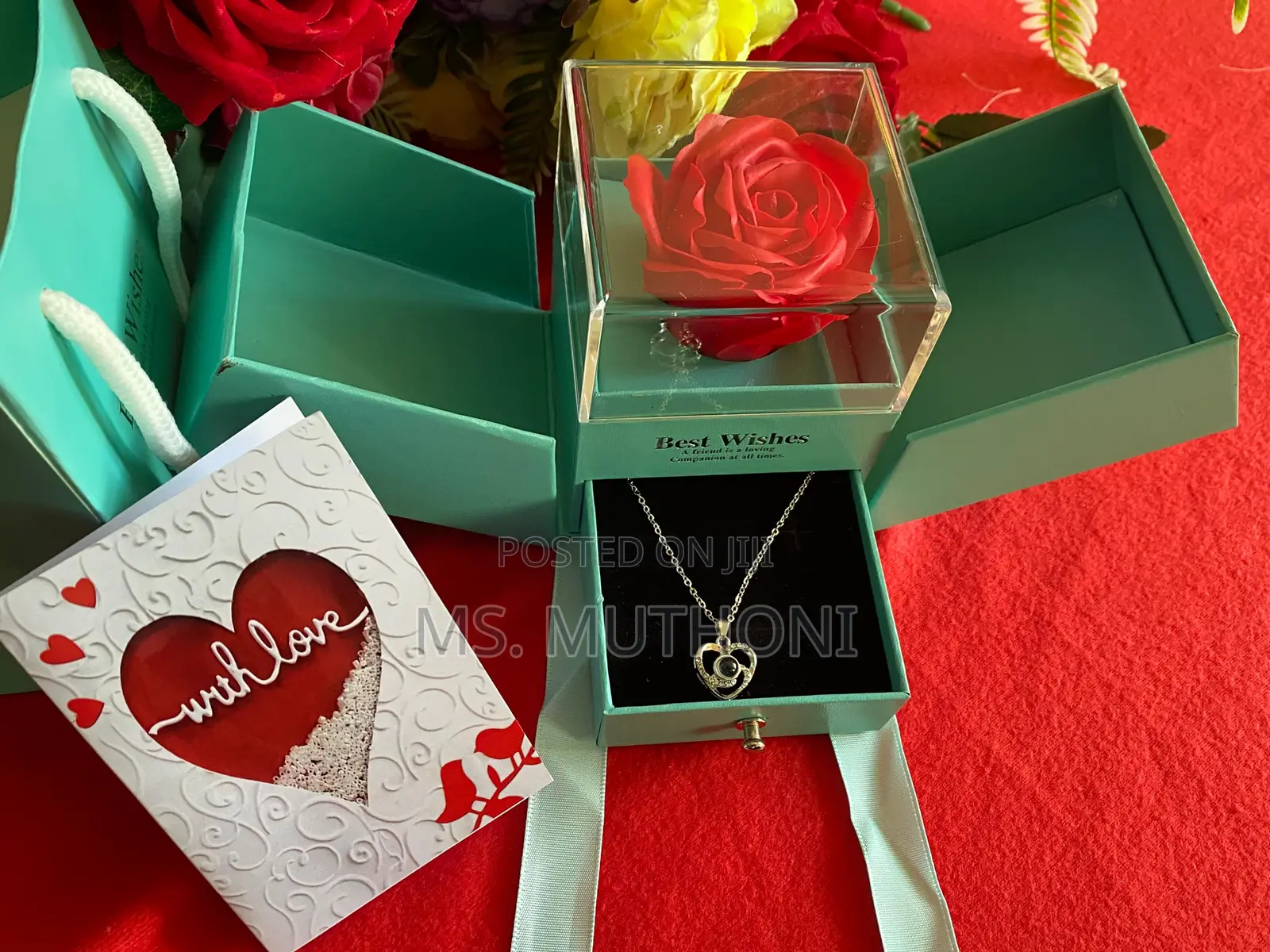 Ladies I Love You in 100 Languages Necklace