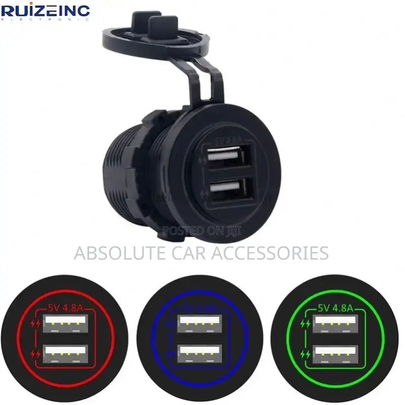 Universal High Current Car Charger (4.8A)