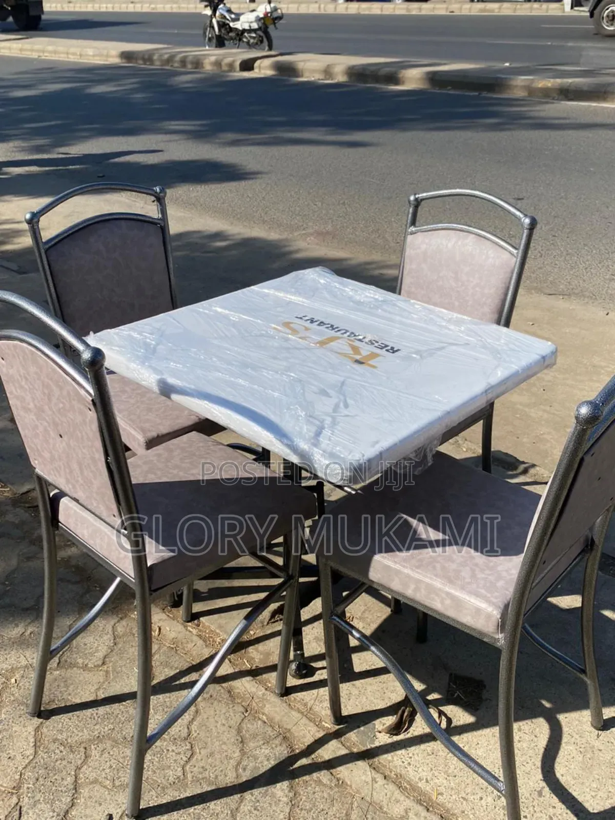 Grey Coated Hotel Chairs