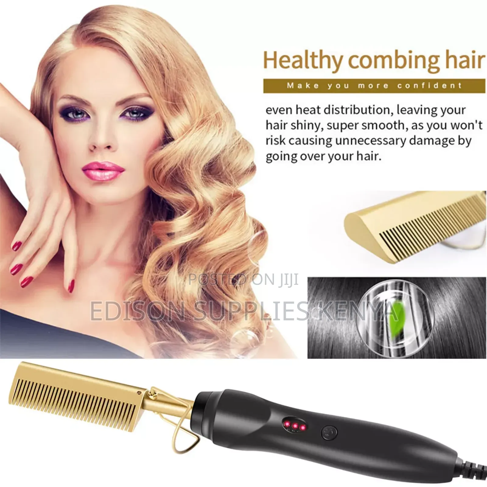 Hot Comb For Wigs And Natural Hair. Good Quality