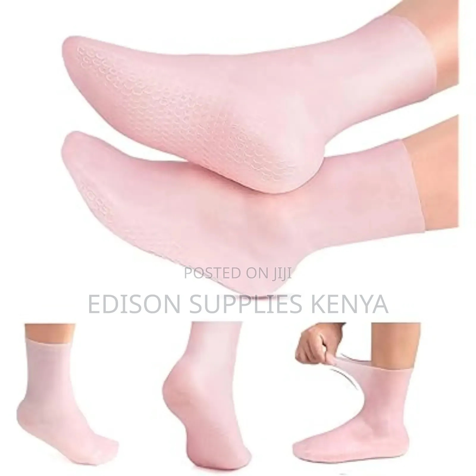 Silicone Socks for Women, Soft Gel Moisturizing Foot Socks