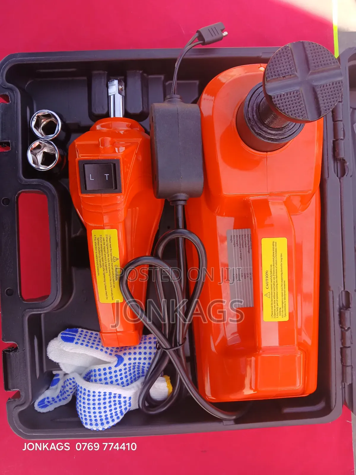 5 Tonnes Automatic Hydraulic Car Jack