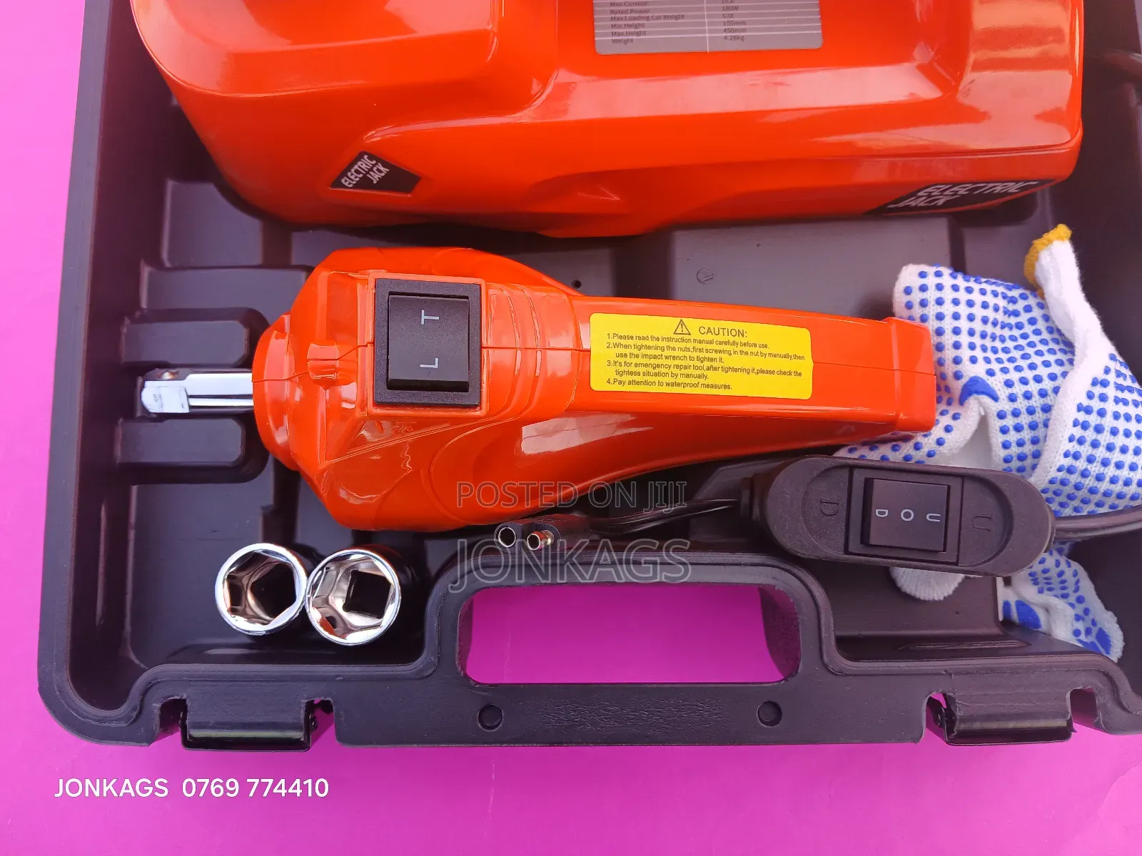 5 Tonnes Automatic Hydraulic Car Jack