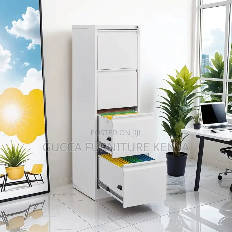 Cabinets:4-Drawer Home Office Organizer Storage Cabinet