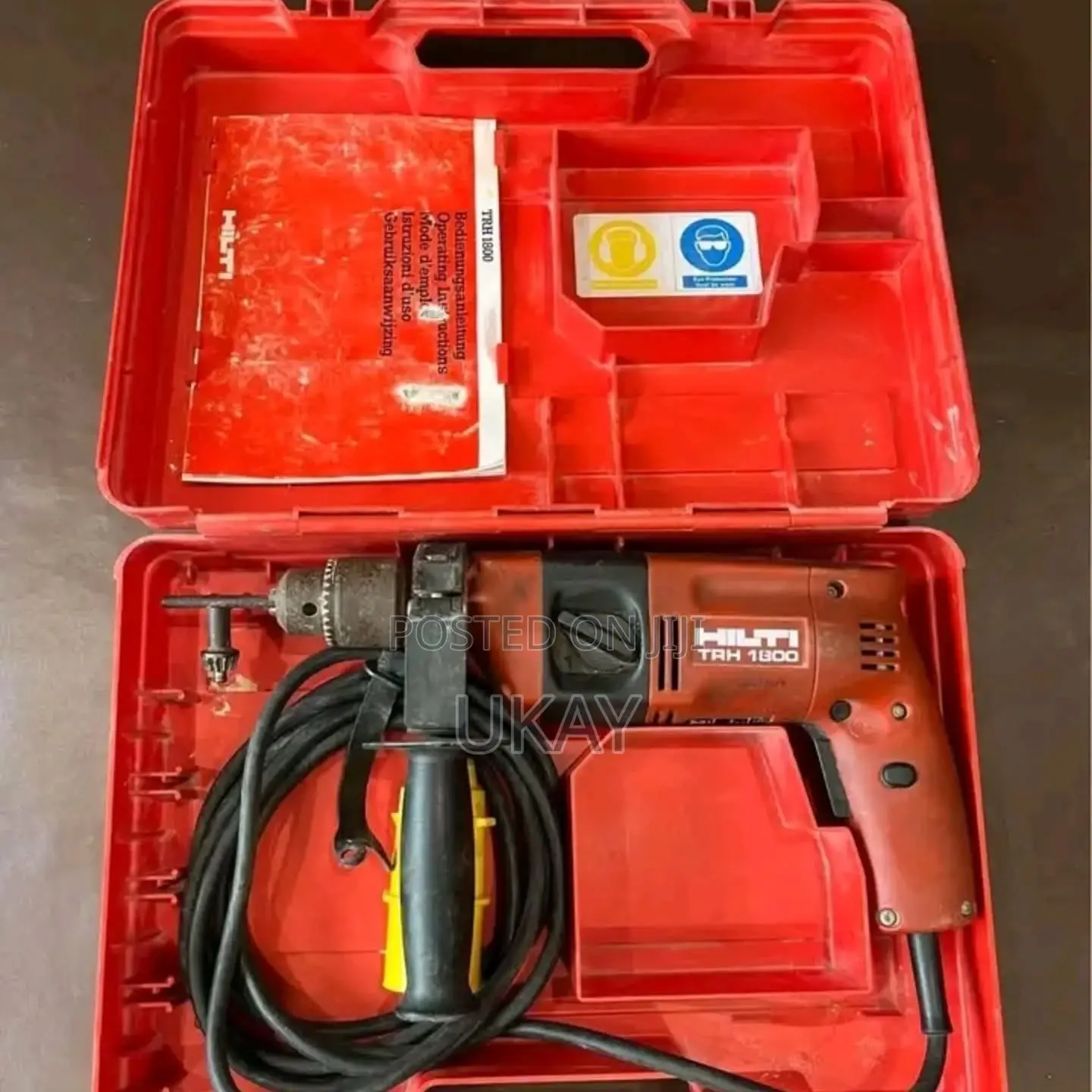 Hilti TRH 1800 Hammer Drill.