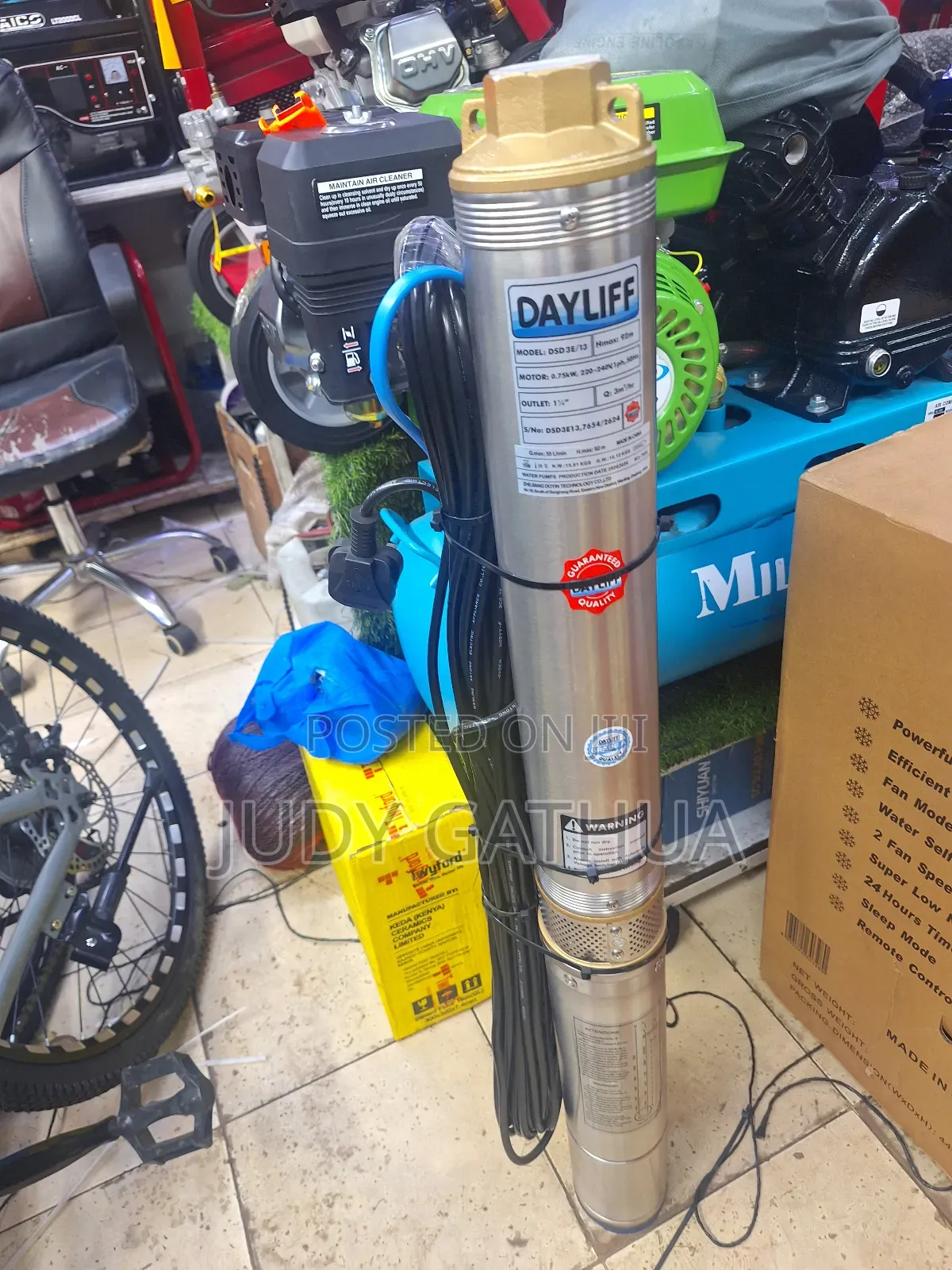 Dayliif Water Pump Submersible 1hp