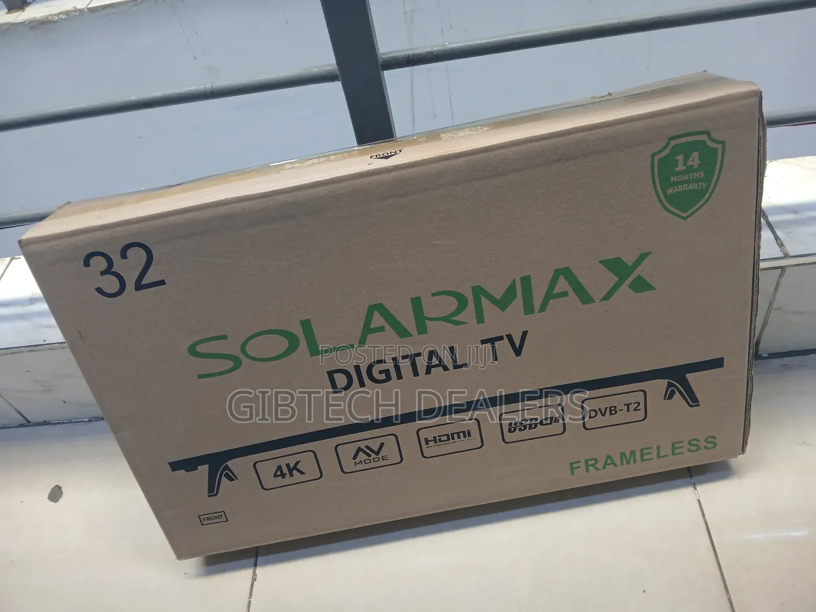Solarmax 32" Frameless Digital Tv