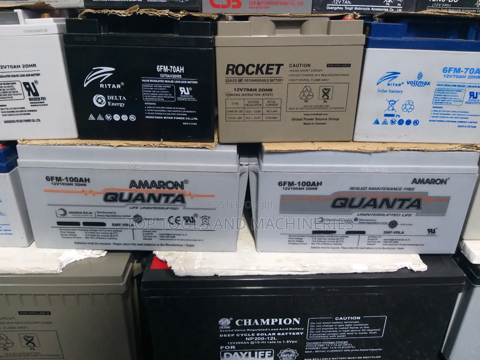 Brand New Amaron Quanta 12v100ah/20hrs Solar Battery