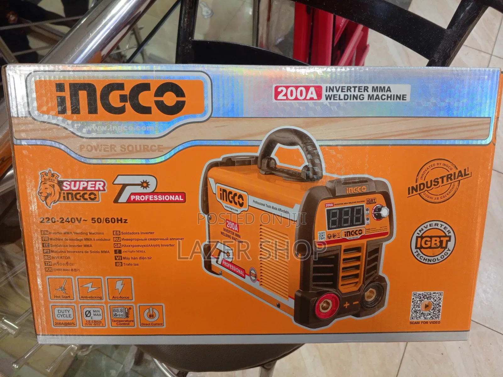 Ing-mma2006 Inverter Welding Machine 200A