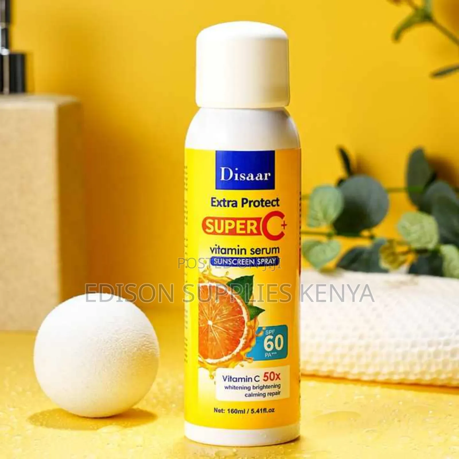 Sunscreen Spray SPF 60 With Vitamin C, Prevents Darkening
