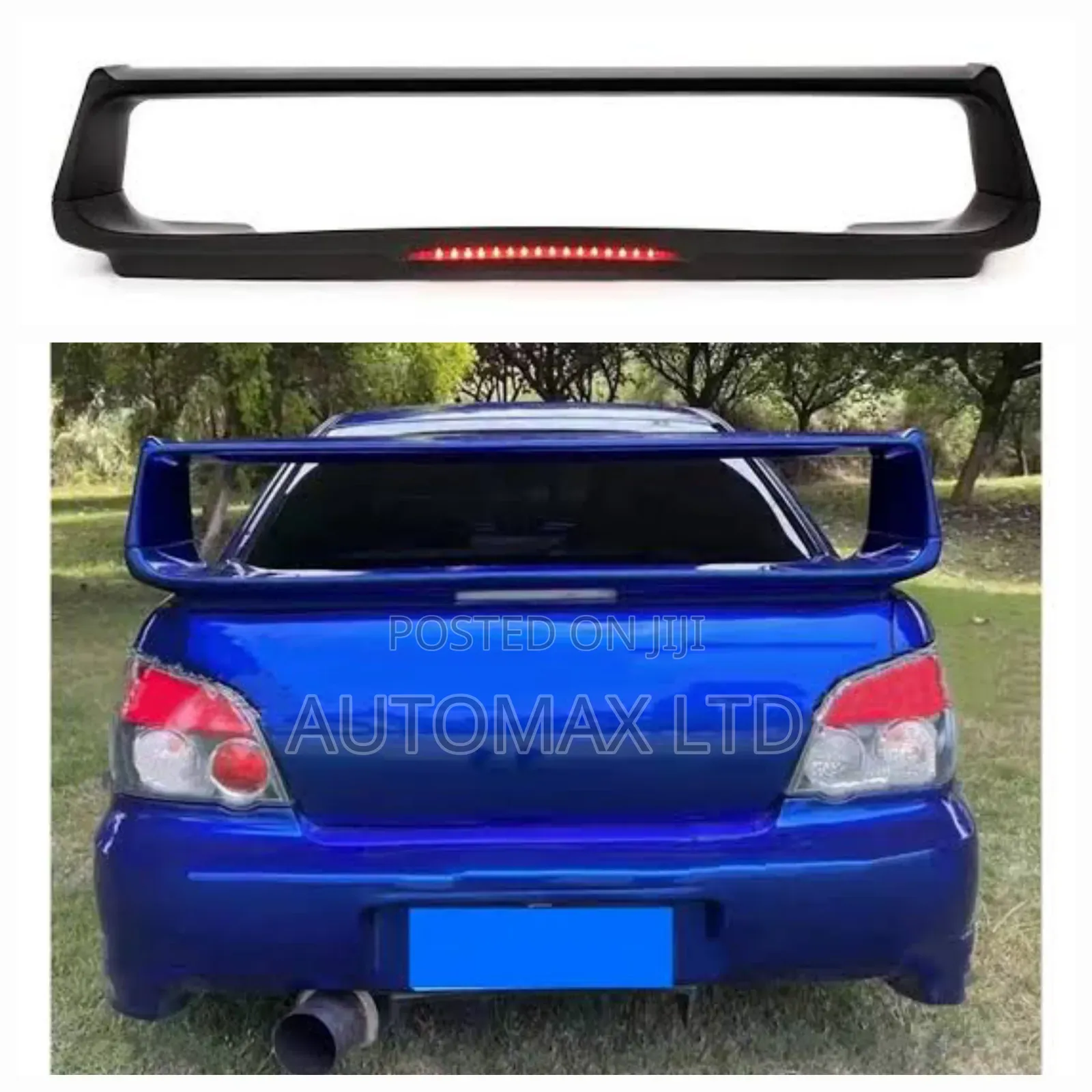 Subaru Impreza WRX Sedan 6th-9th St 2002/7 Rear Spoiler