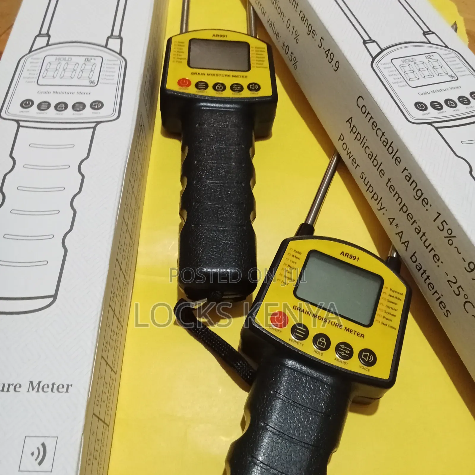 Grain Moisture Meter