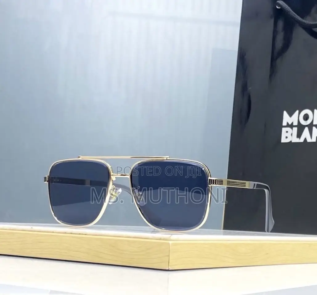 Authentic New Polarized Mont Blanc Sunglasses