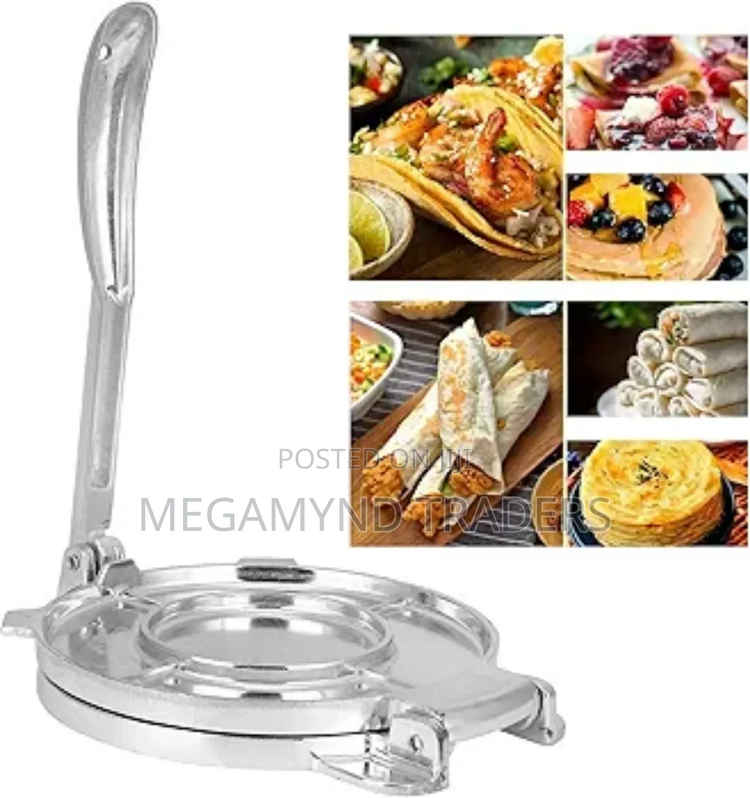 Aluminium Chapati Press Diameter 16cm