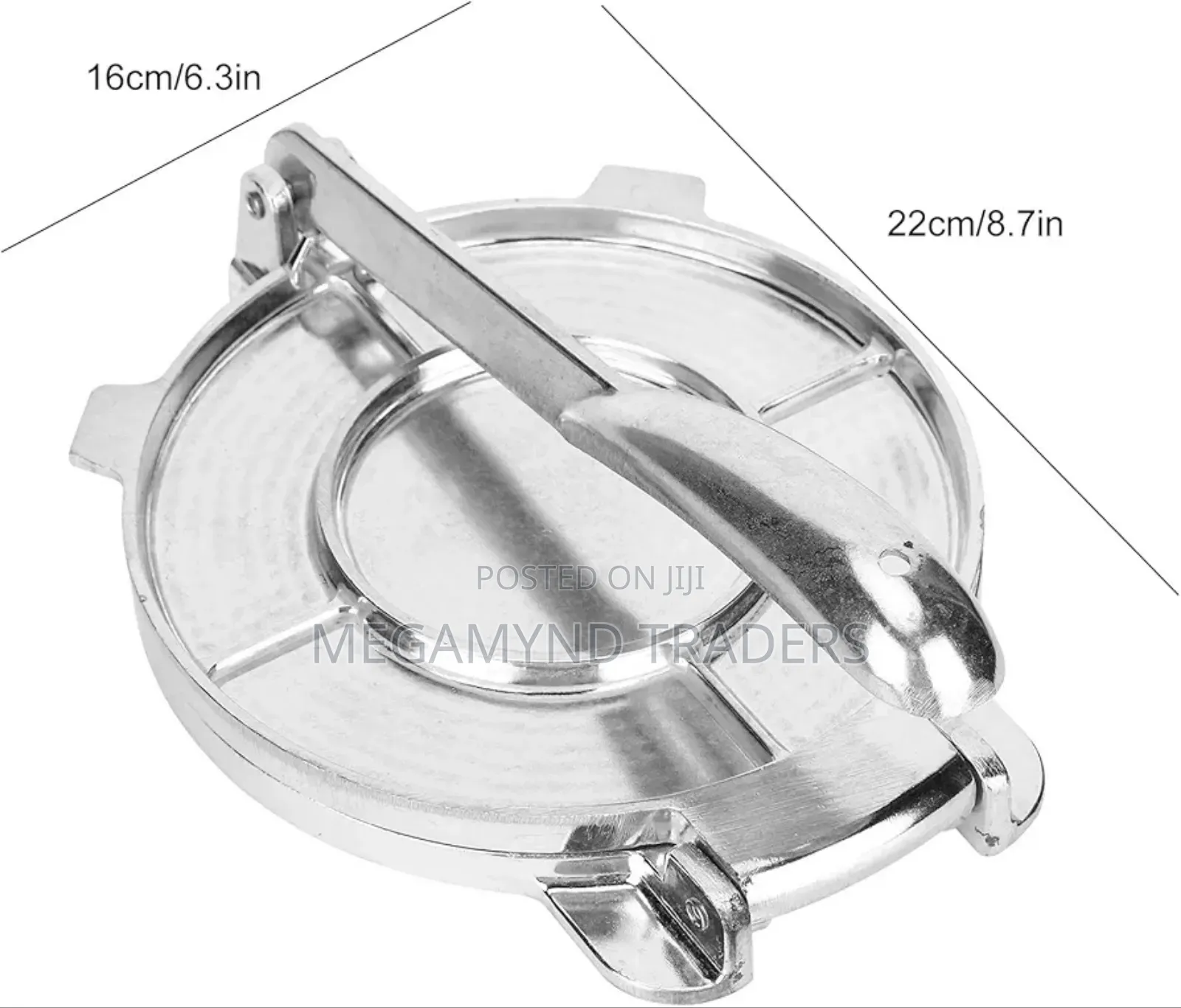 Aluminium Chapati Press Diameter 16cm
