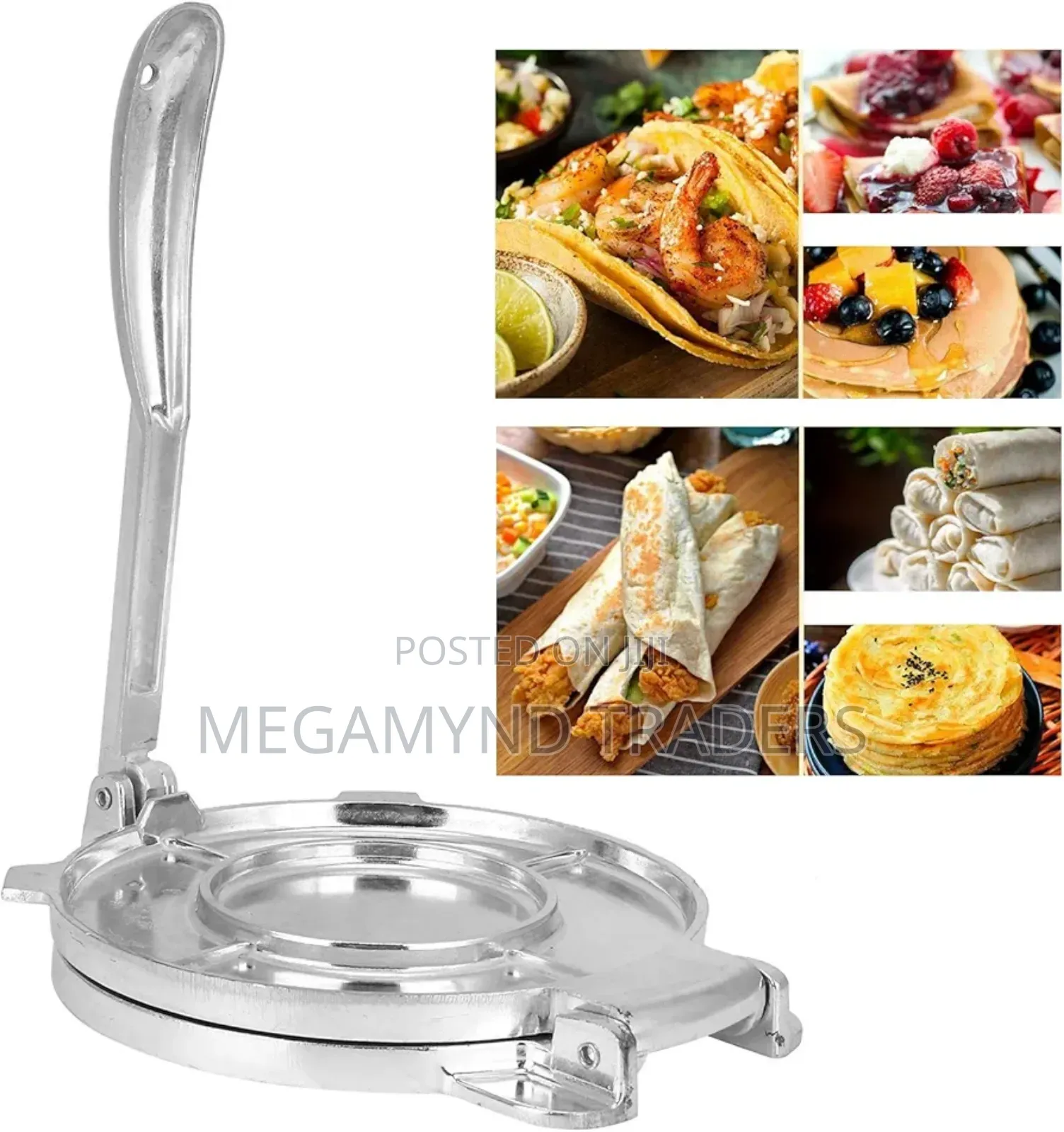 Aluminium Chapati Press Diameter 16cm