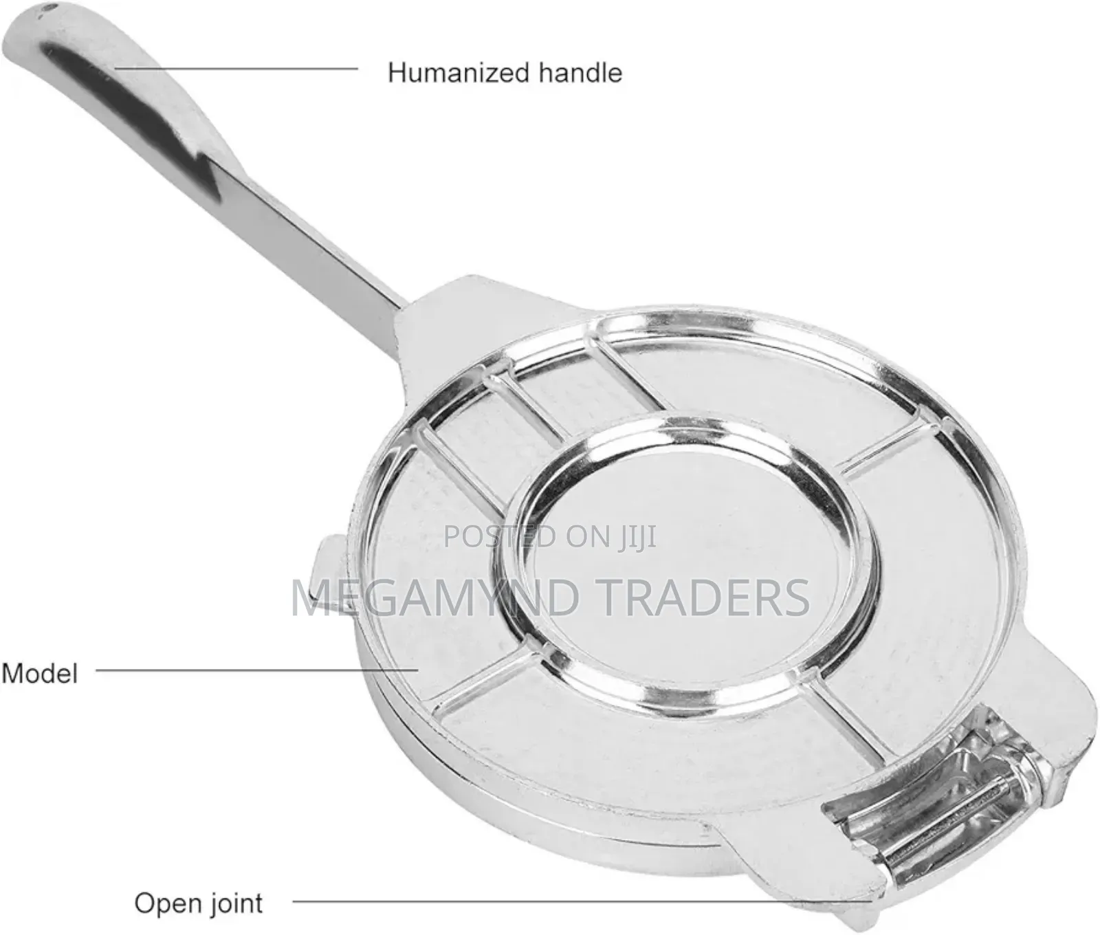 Aluminium Chapati Press Diameter 16cm
