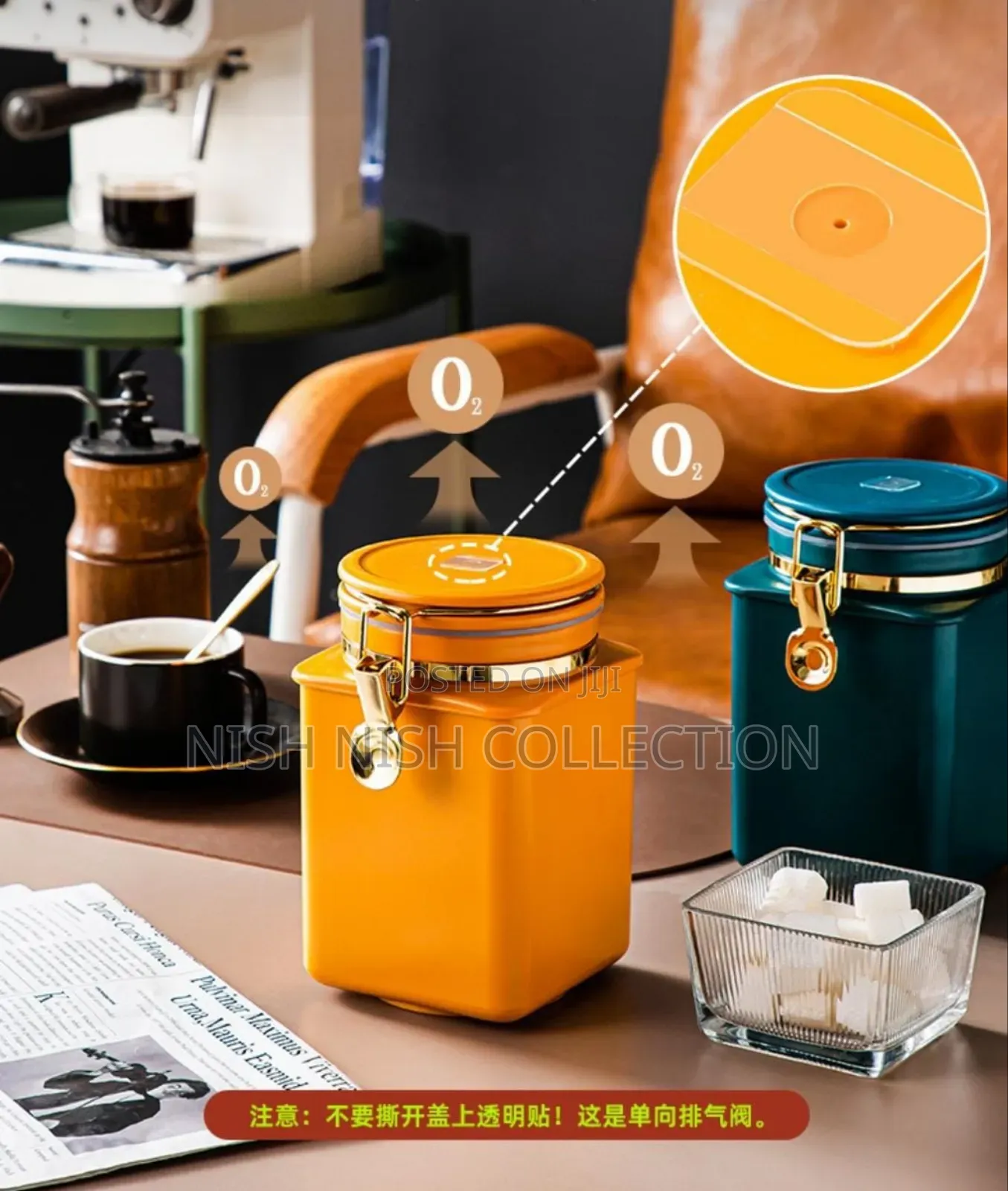 Coffee Jar Storage Jar Airtight