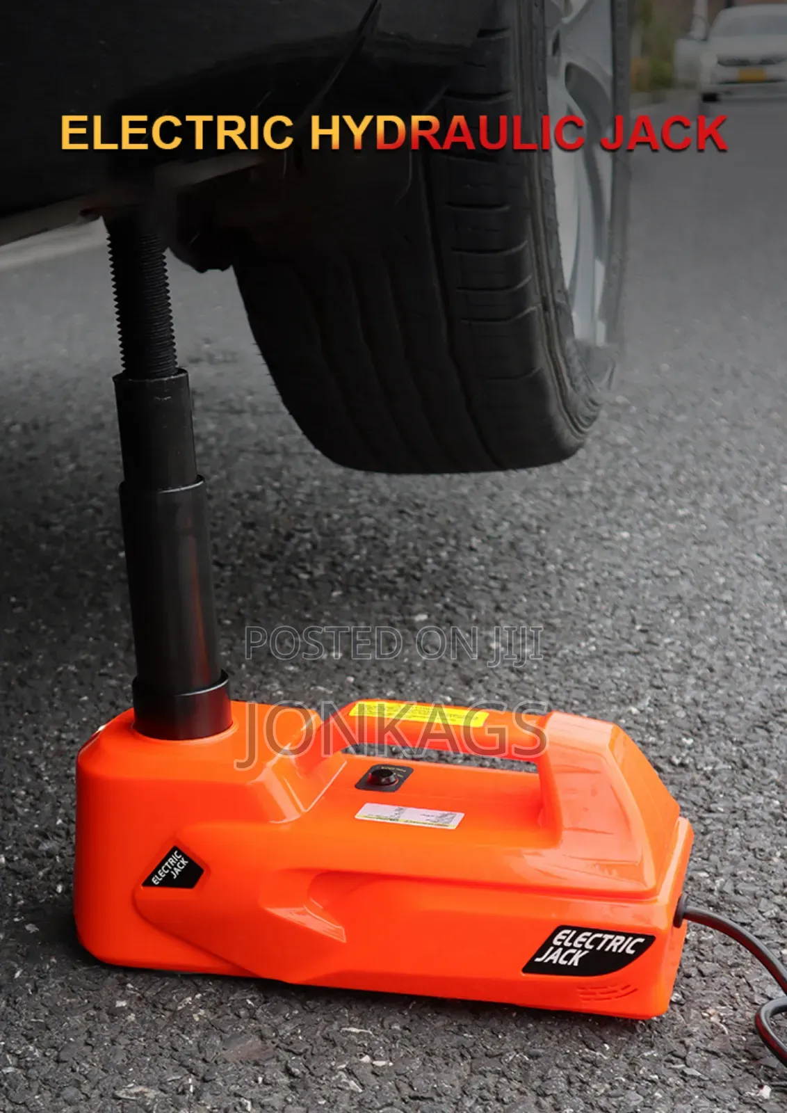 5 Tonnes Electric Hydraulic Jack Plus Wench