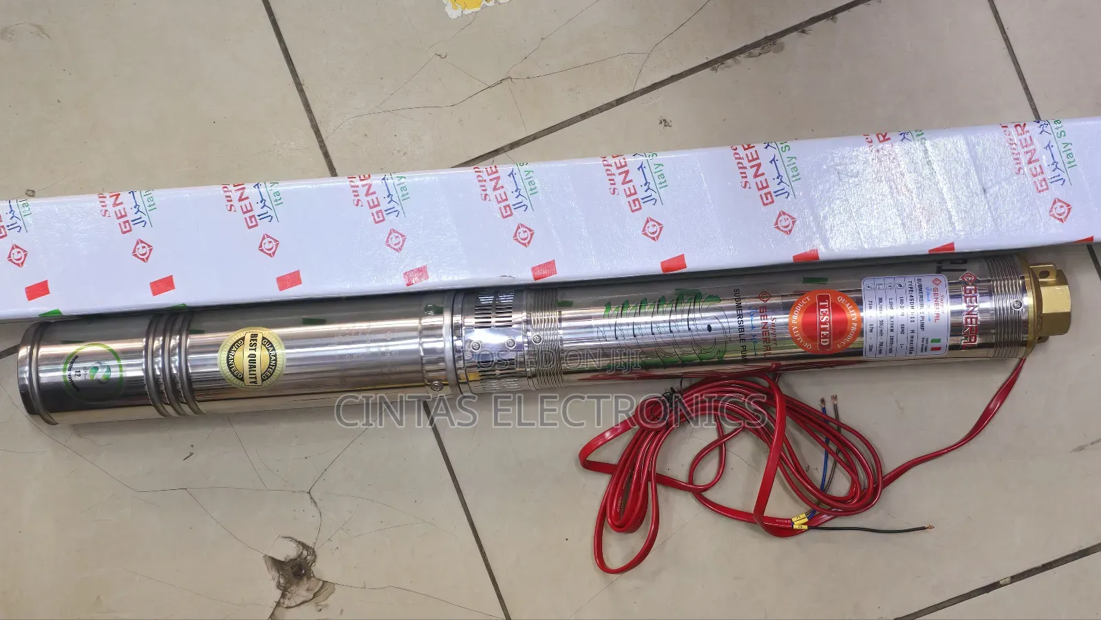 General Submersible Water Pump 1HP