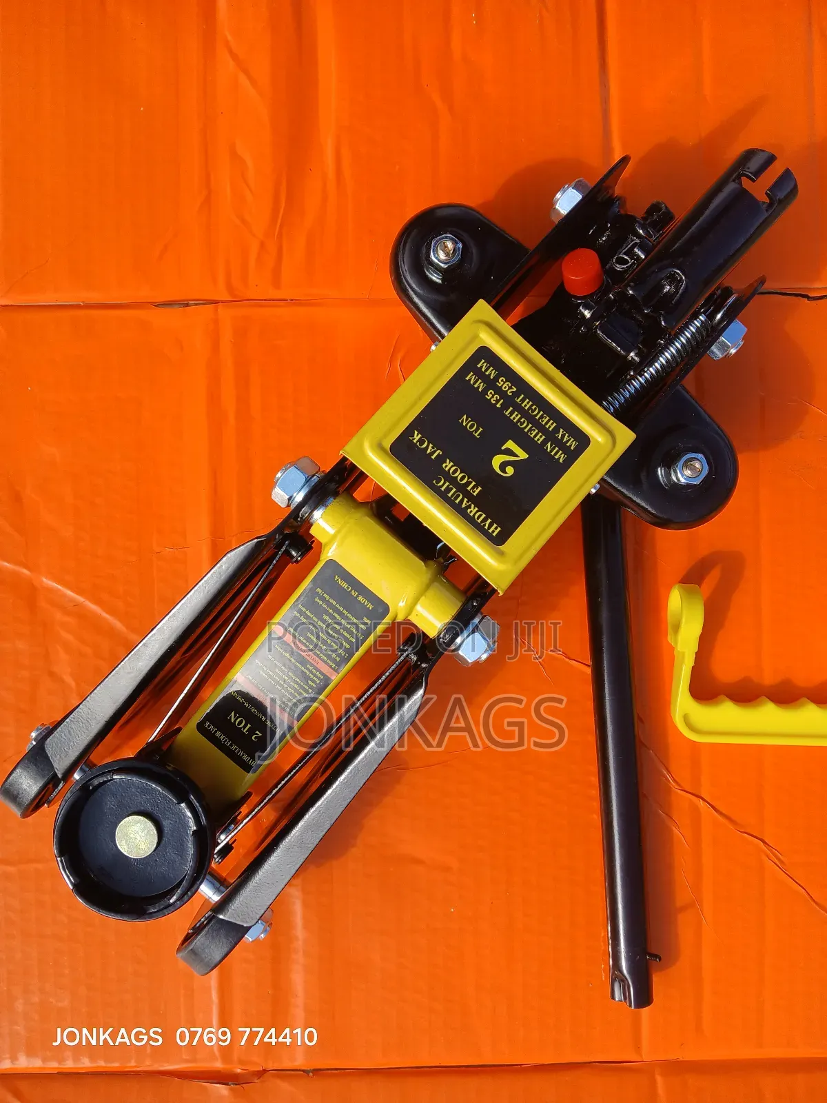 Heavy-Duty Floor Jack 2 Tonnes