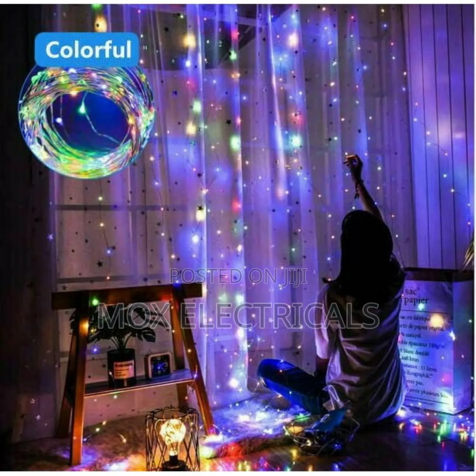 RGB Curtain Lights 3by3