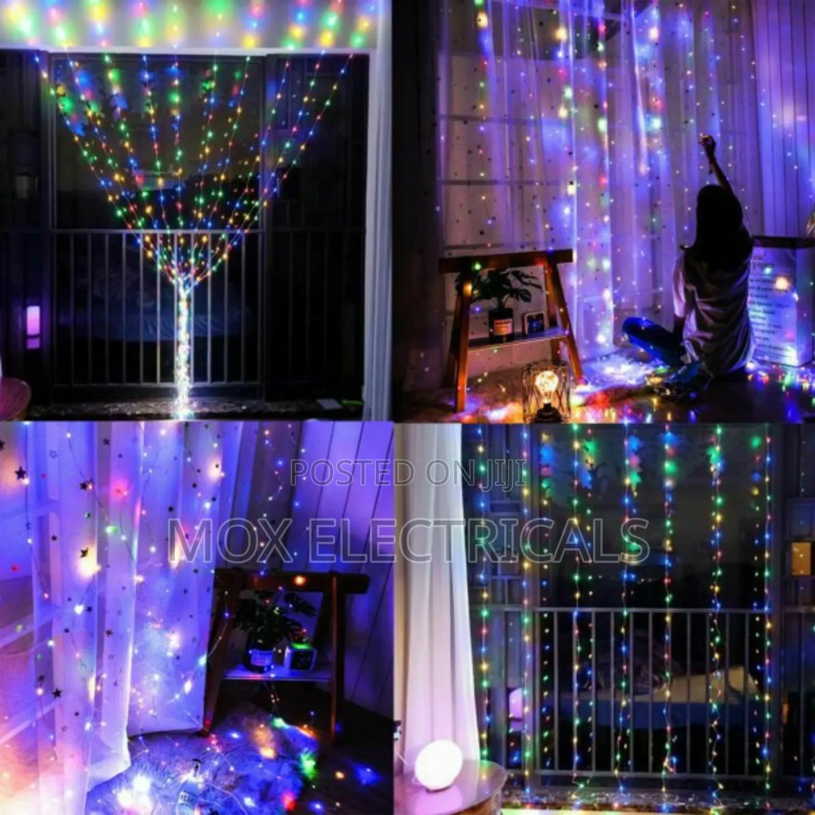 RGB Curtain Lights 3by3
