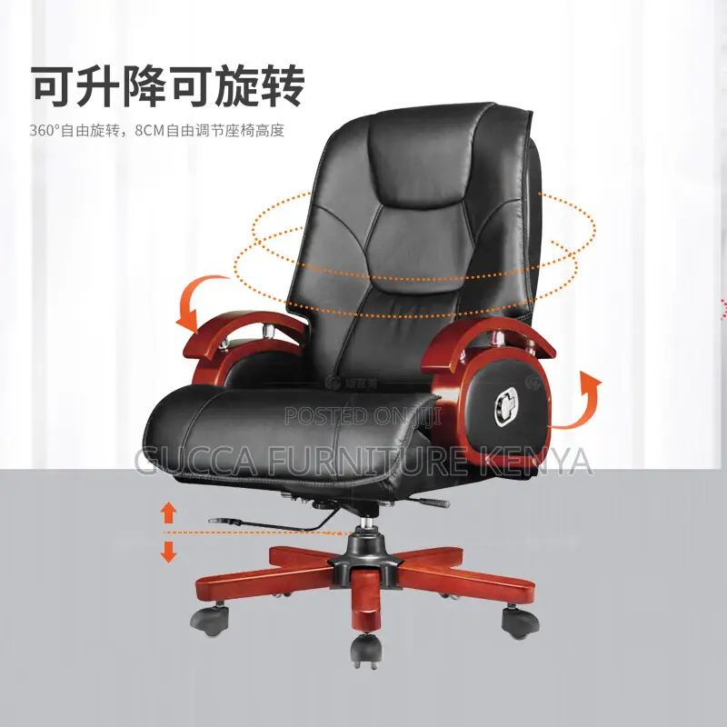 Office Chairs:Executive Luxury High Back Premium Office Seat