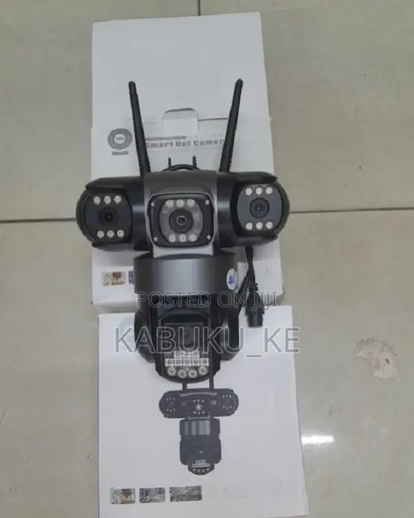 V380 4G Simcard Triple Lens Smart Camera