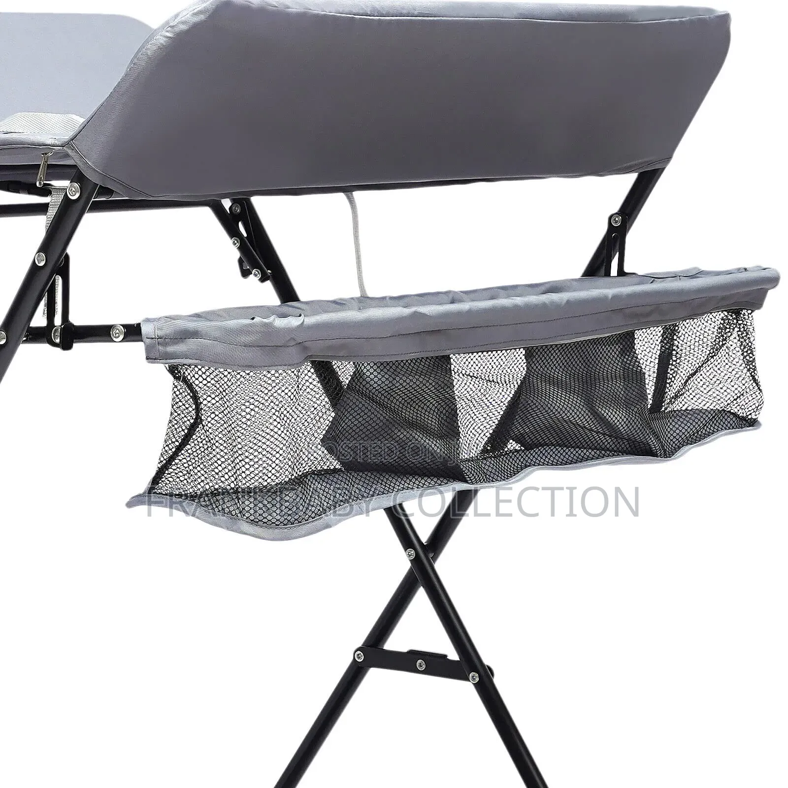 Height Adjustable Baby Changing Station With Rack