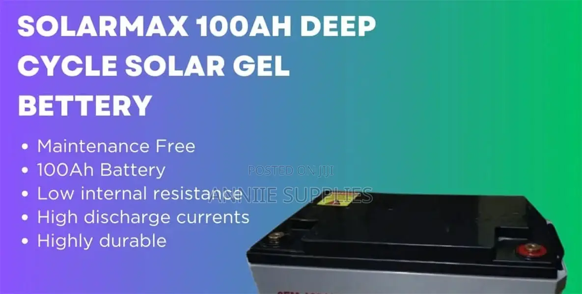 Solarmax 100ah Battery Brand New