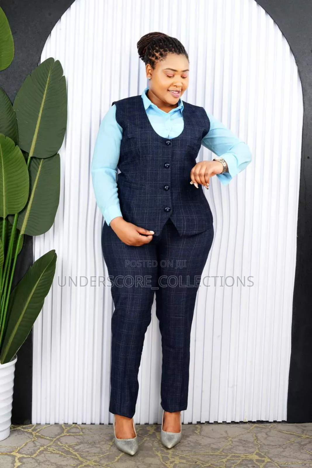 3 in 1 Half Coat Trouser Suit