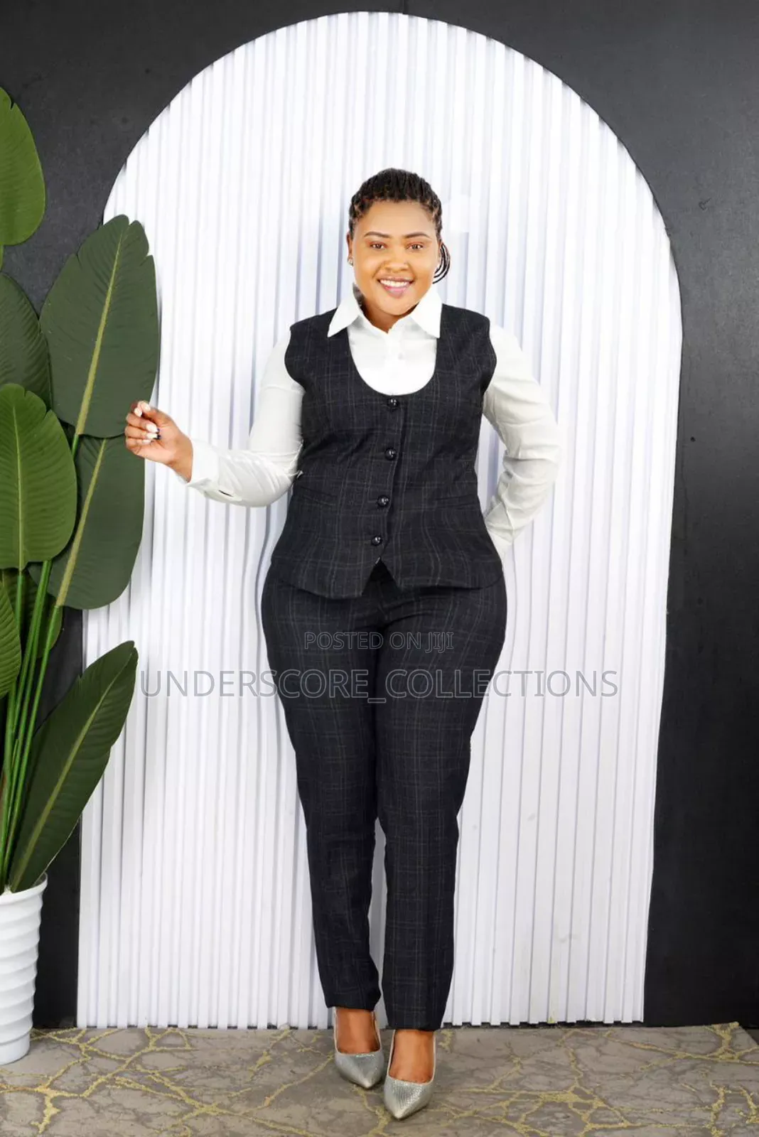 3 in 1 Half Coat Trouser Suit