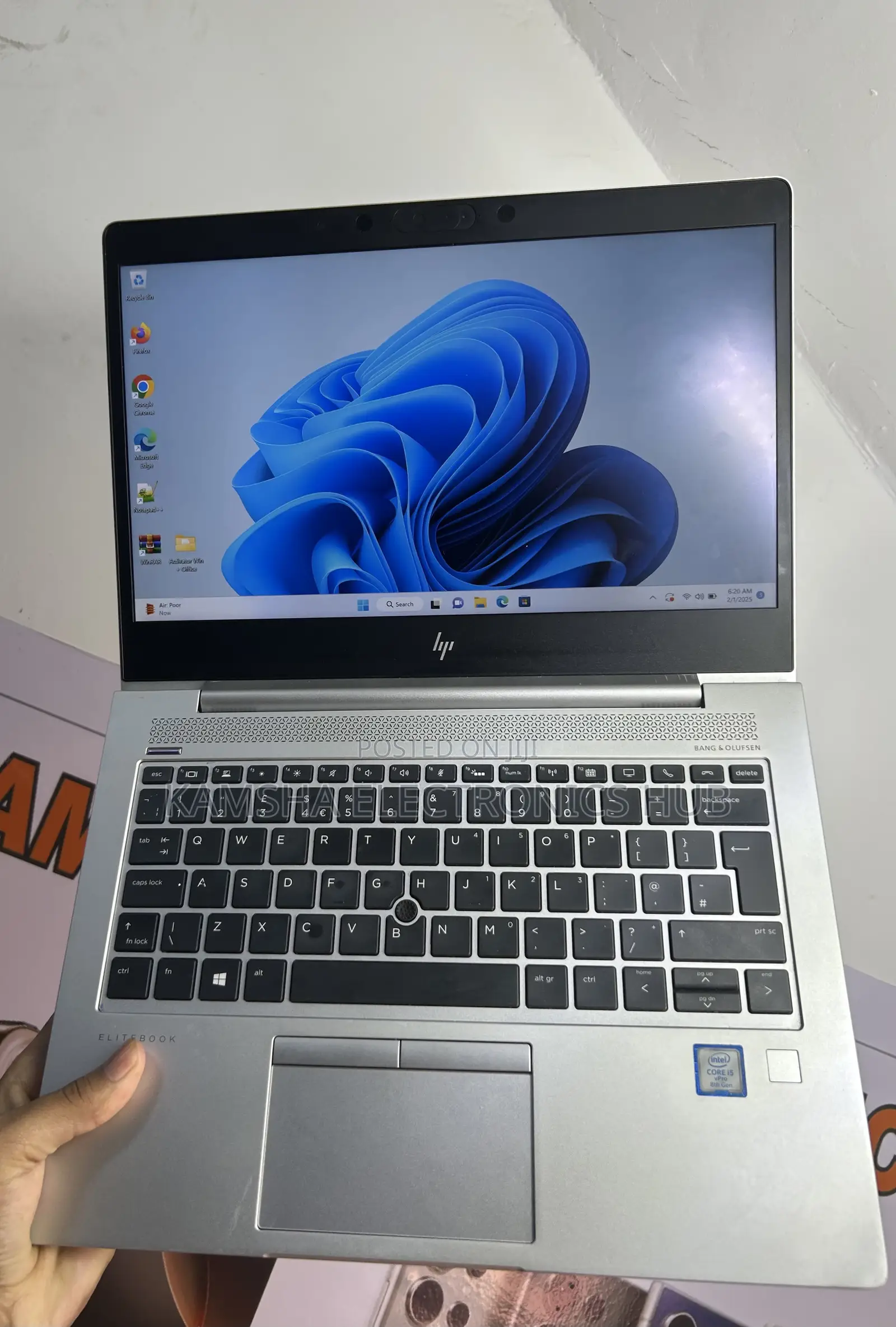 Laptop HP EliteBook 830 G6 8GB Intel Core I5 SSD 256GB