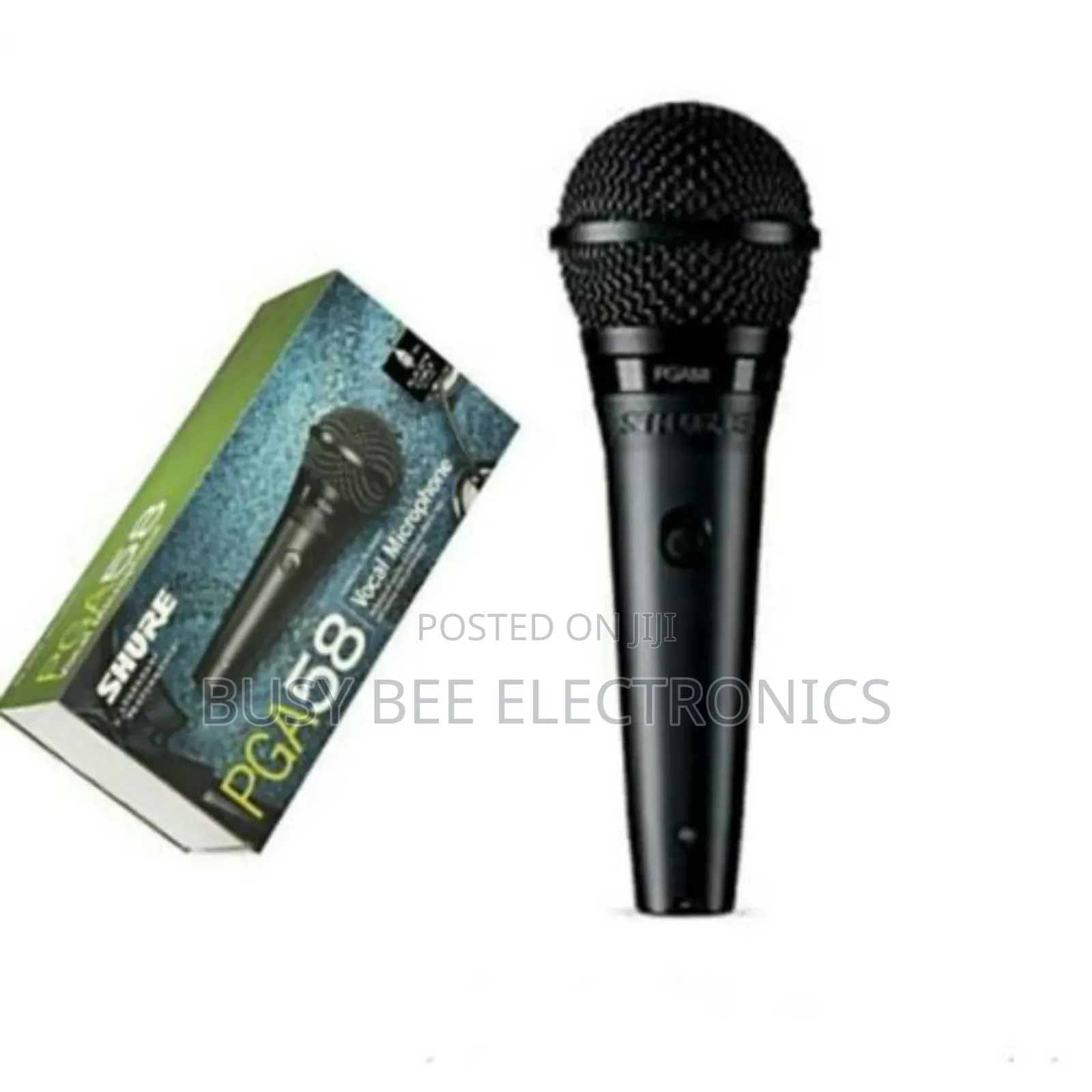 Shure PGA58 Microphone With Mic Cable and Holder
