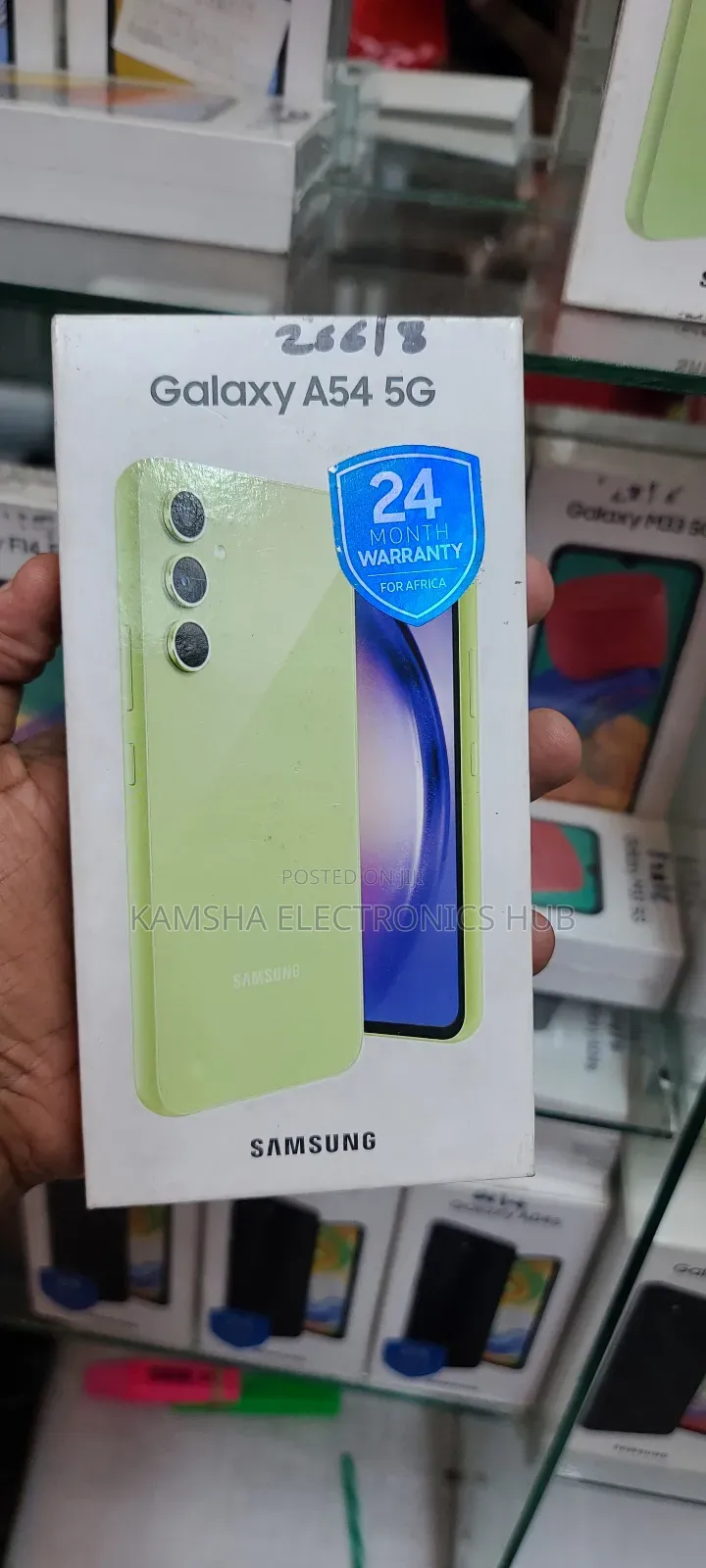 New Samsung Galaxy A54 5G 256 GB Green