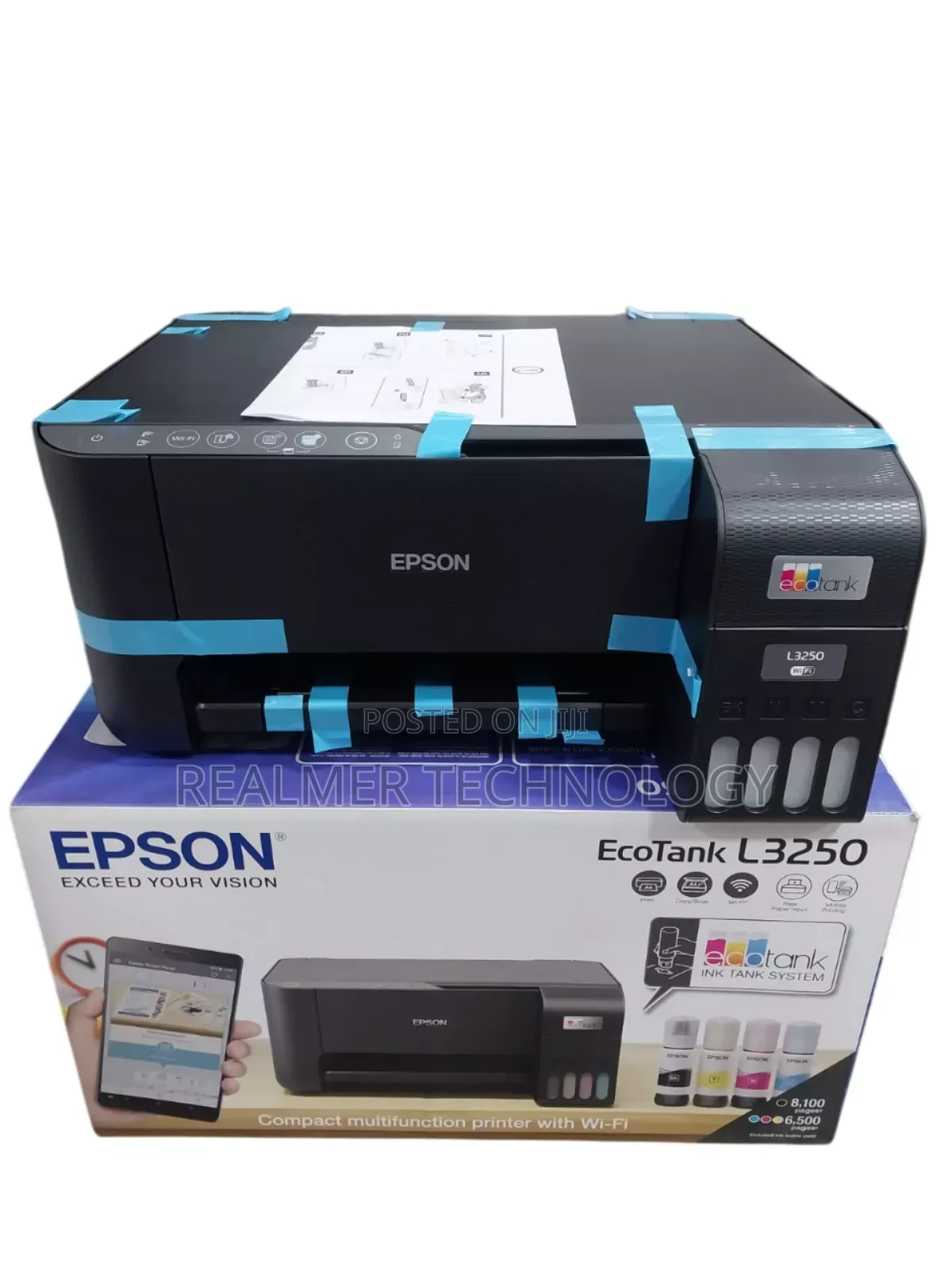 Epson Ecotank L3250 A4 Wi-Fi All-in-One Ink Tank Printer