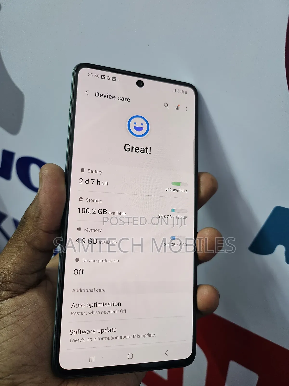 Samsung Galaxy A71 128 GB Blue