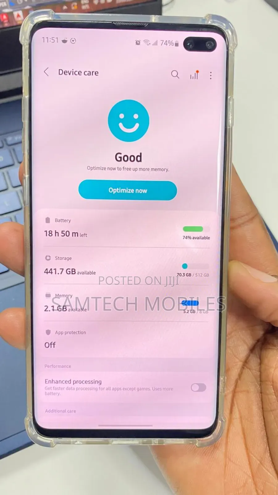 Samsung Galaxy S10 Plus 512 GB Blue