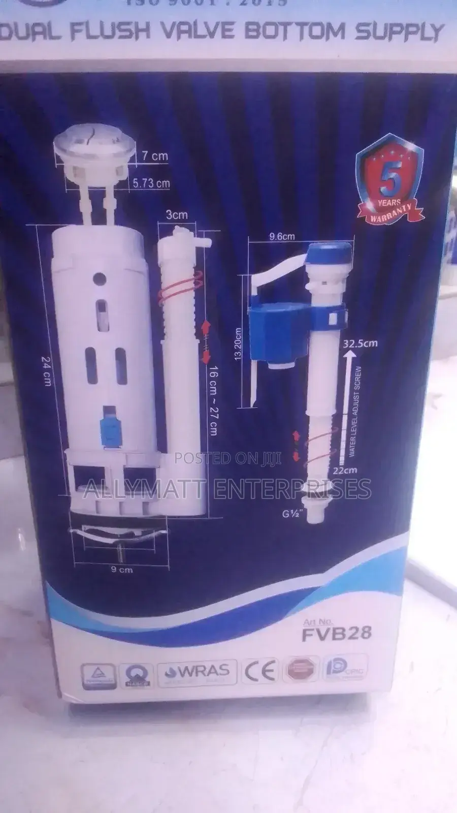 One Body Top Flush Syphon