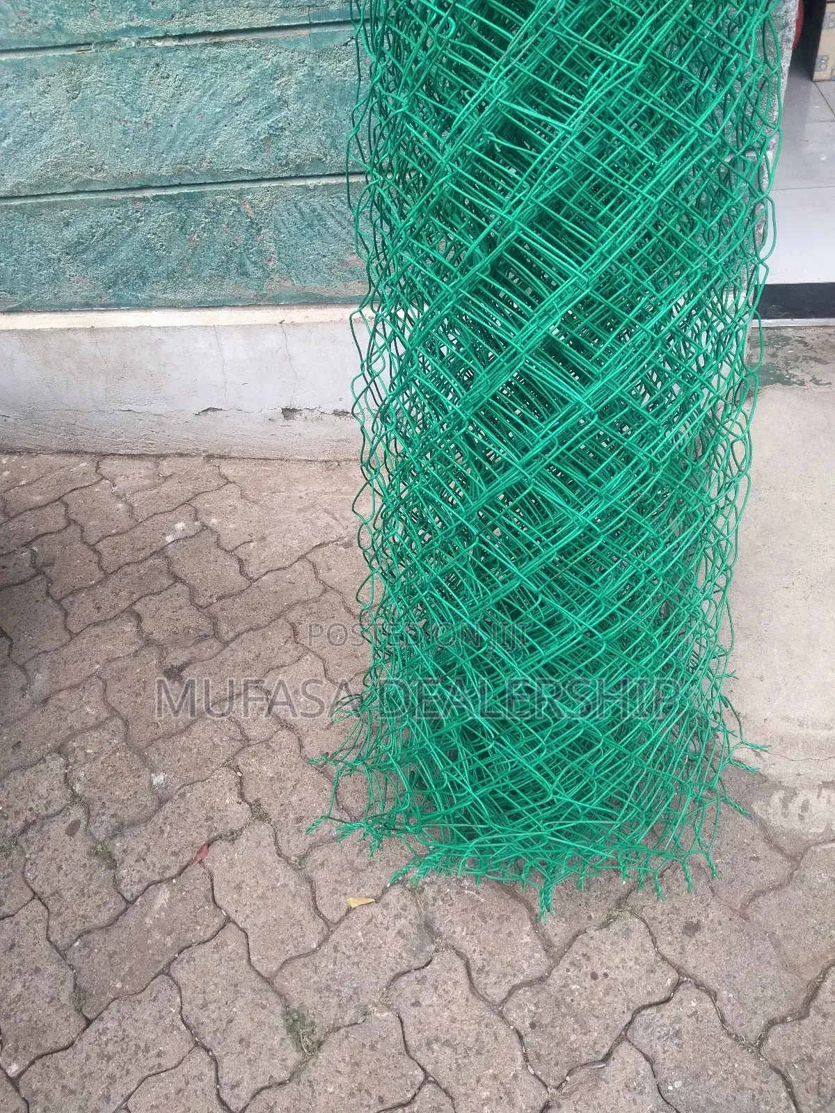 Attractive PVC Coated Green Chainlink Fence