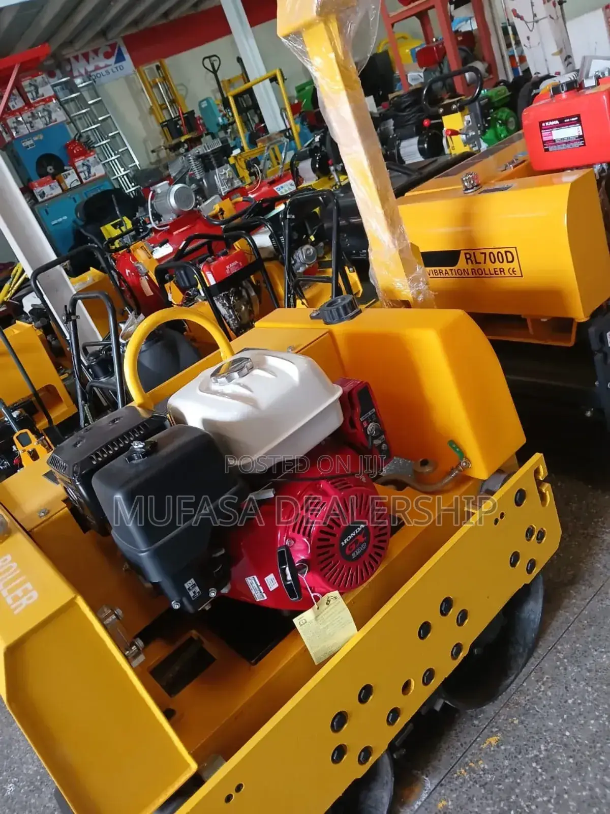 Pedestrian Vibration Roller(Double Drum)
