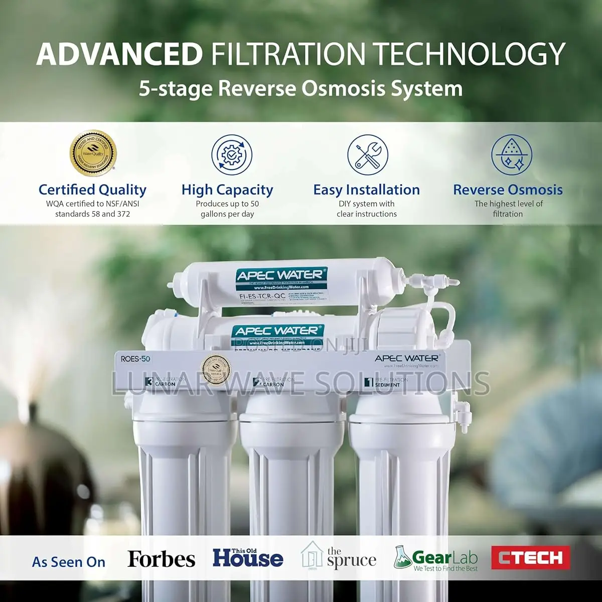 7-Stage KEBS Certified Drinking Water Filter System