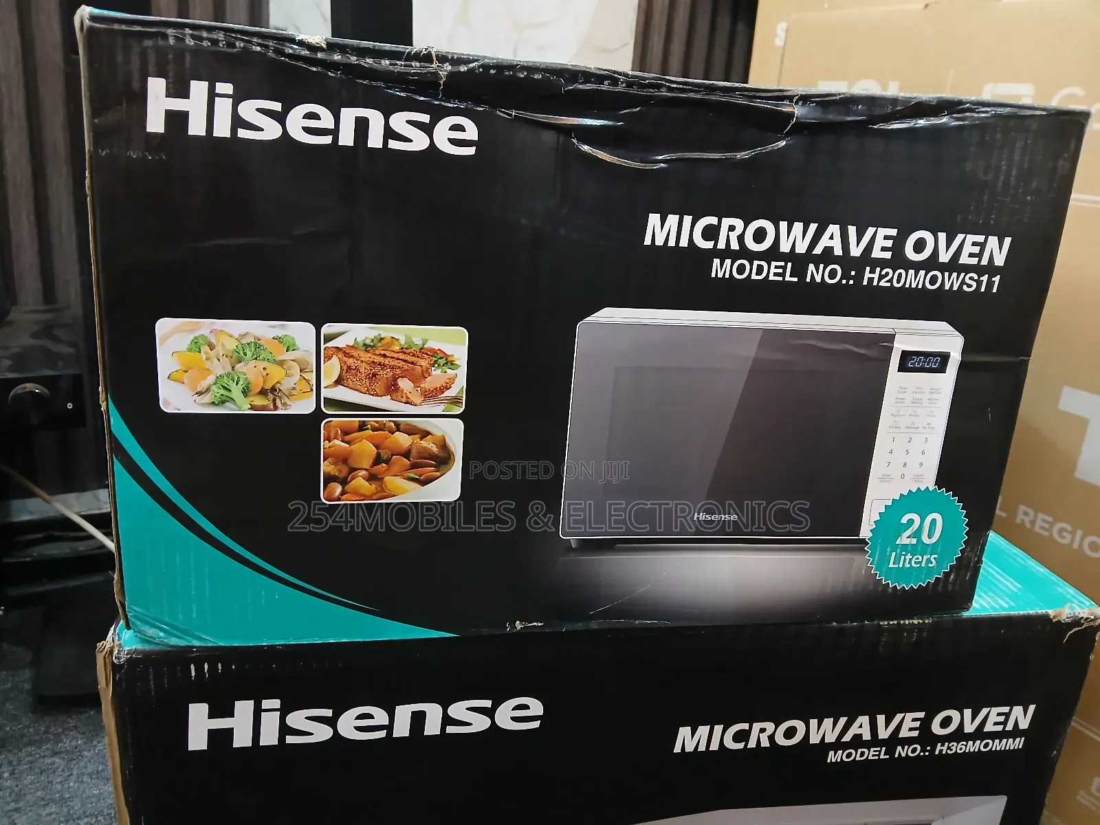 Hisense 20l Digital Microwave Oven H20momws11 (White)