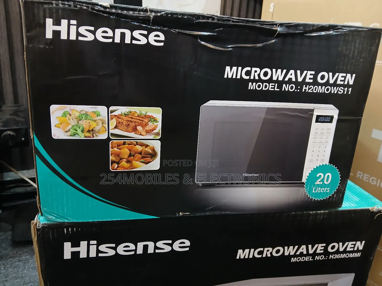 Hisense 20l Digital Microwave Oven H20momws11 (White)