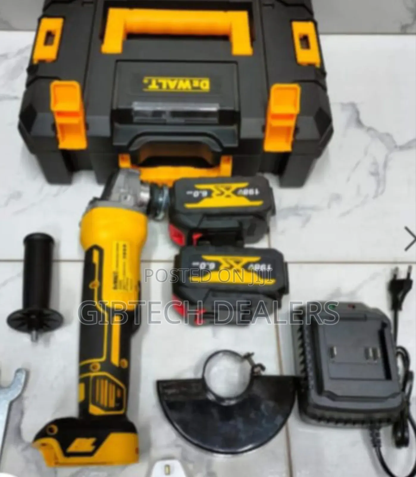 Dewalt Cordless Angle Grinder 198v