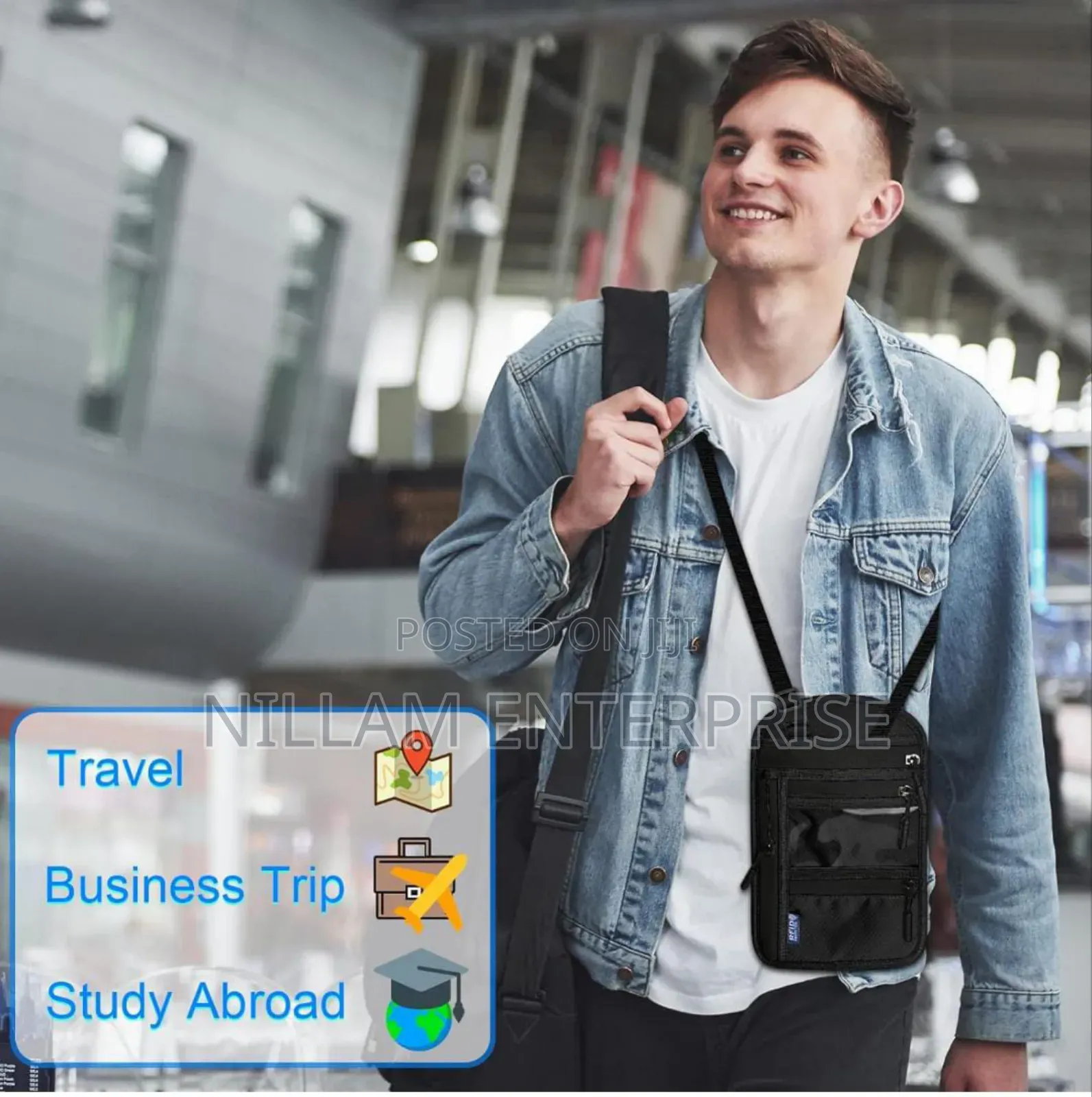 Travel Document Hanging Bags.