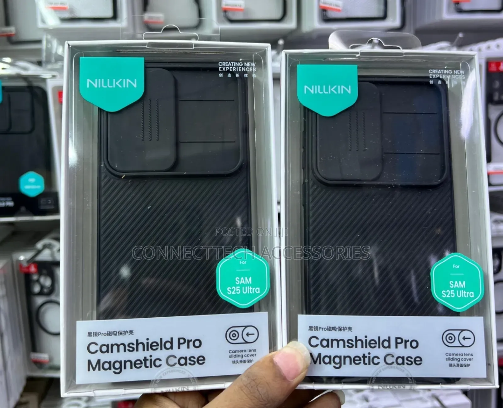 Samsung S25 Ultra Nillkin Case With Camera Cover