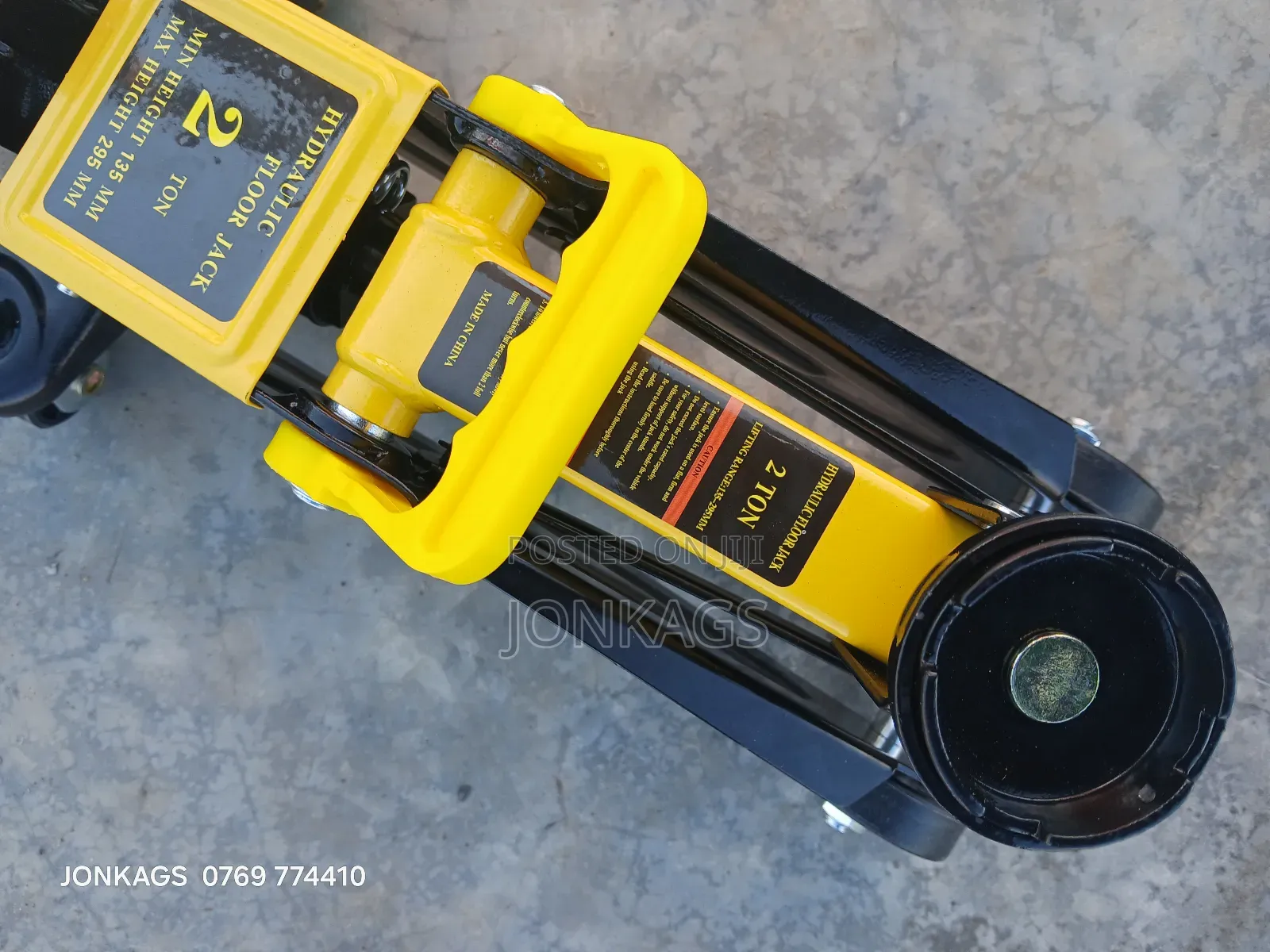 Hydraulic 2 Tonnes Vertical Car Jack