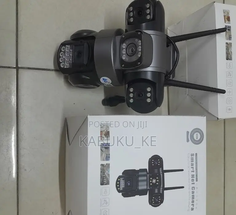 4G Wireless Camera With 3 Lens